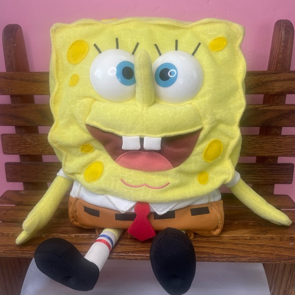 Mattel Toys Spongebob Squarepants Talking Singing 200 Vintage Plush 2 Toy Tested Works